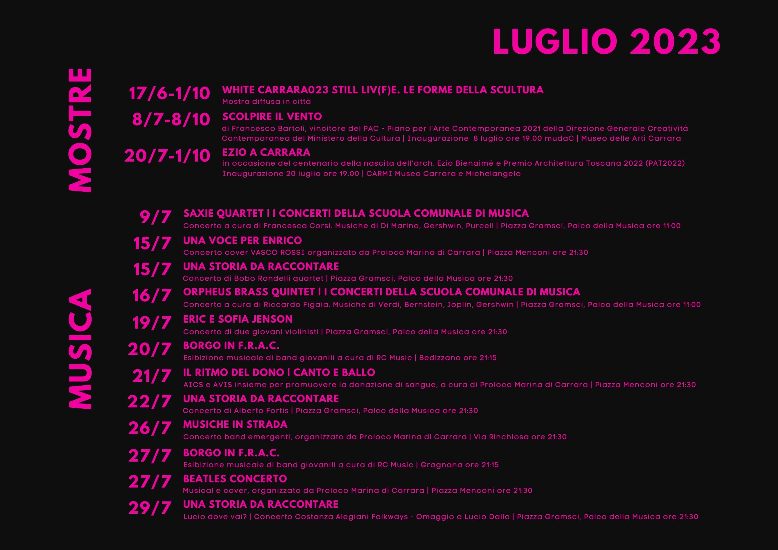 Brochure luglio in 1