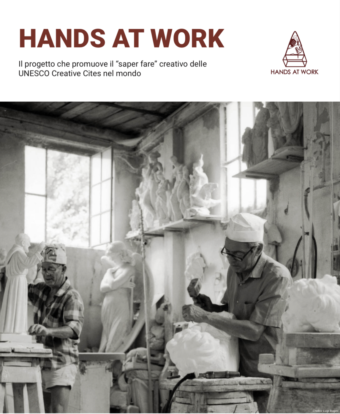 I laboratori artistici del progetto Hands at Work